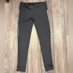 Helly Hansen Black Base Pants with White Side Stripe